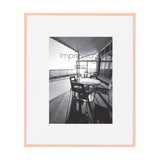 Copperplated Photo Frame with White Mount 7 x 5in - Copper