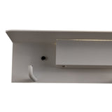 Fuerteventura Coat Rack LED Wall Light - Matt White