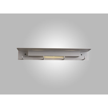 Fuerteventura Coat Rack LED Wall Light - Matt White