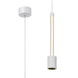 Fugaz LED Pendant Light 7W 3000K - Sand White & Rose Gold