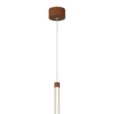 Fugaz LED Pendant Light 7W 3000K - Mocha & Rose Gold