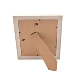 Chamfered Edge Plastic Photo Frame 10 x 8in - Off White