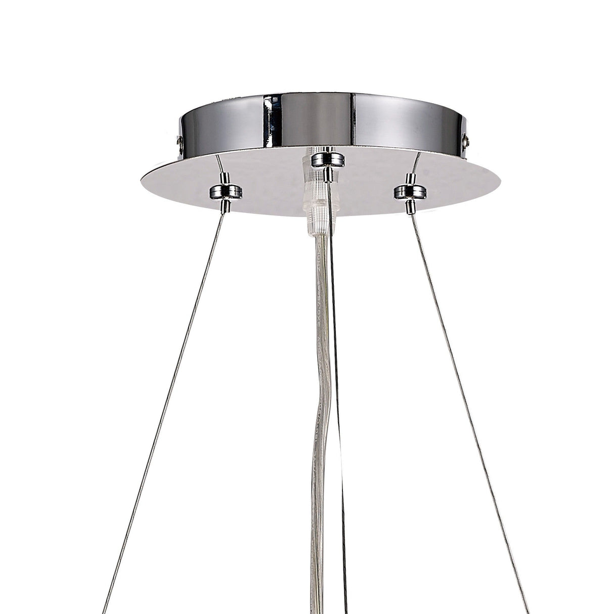 Galilea 39cm 4 Light Crystal Suspension Light - Polished Chrome