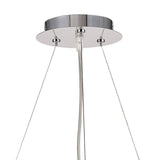 Galilea 45cm 6 Light Crystal Suspension Light - Polished Chrome