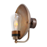 Galit Brass Dish Wall Light IP65