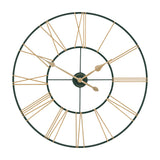 Summer House Grand Skeleton Wall Clock