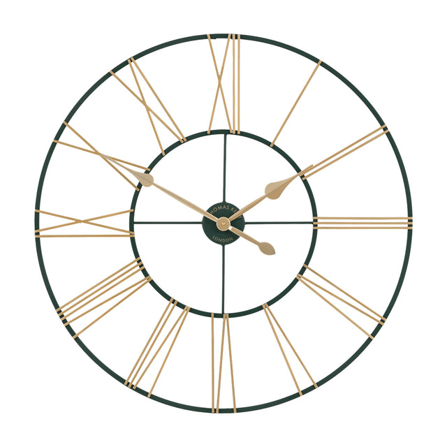 Summer House Grand Skeleton Wall Clock