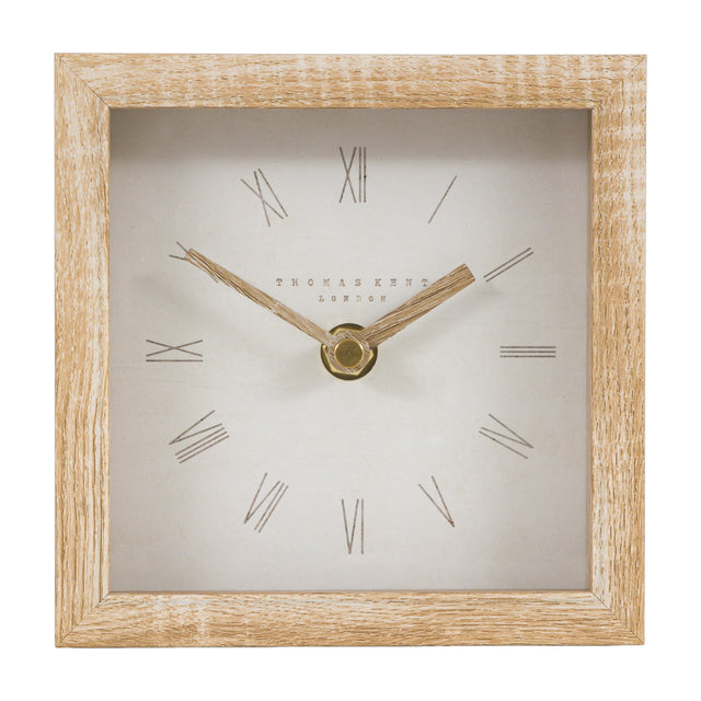 Nordic Mantel Clock 5in – Natural