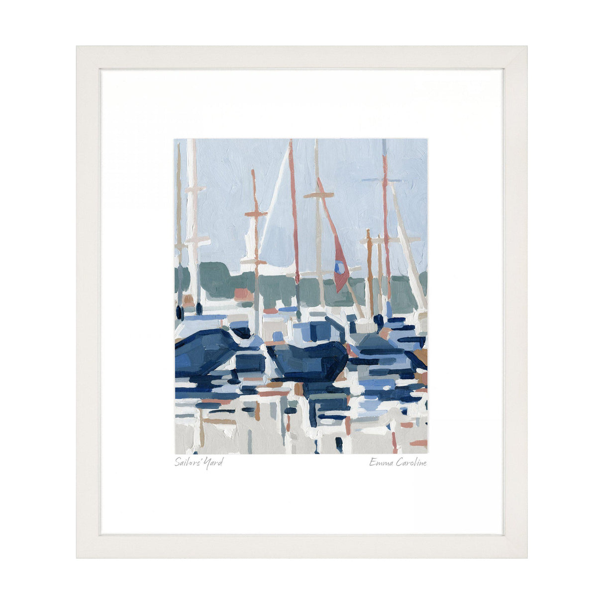 Sailors' Yard by Emma Caroline – Blue