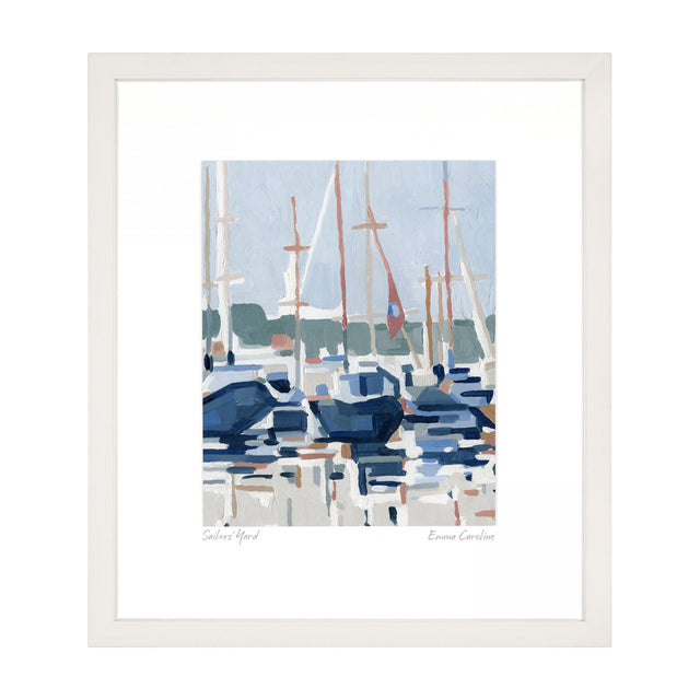 Sailors' Yard by Emma Caroline – Blue