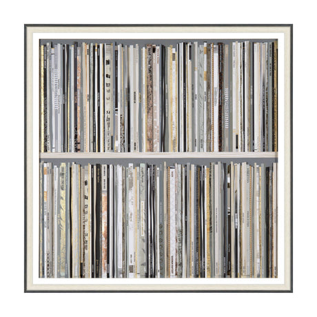 Through the Decades Framed Art – Grey