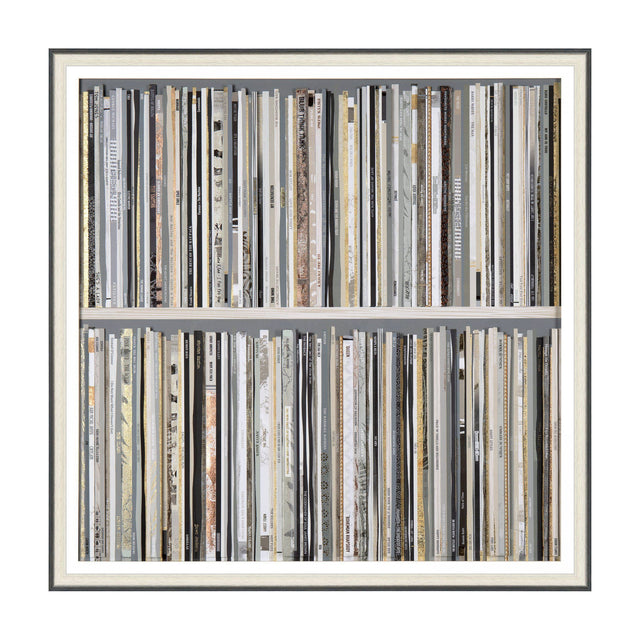Through the Decades Framed Art – Grey