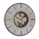 Clocksmith Wall Clock with Moving Cogs