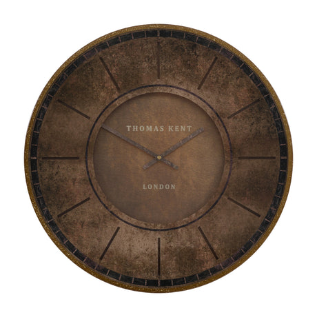 Florentine Wall Clock – Brown