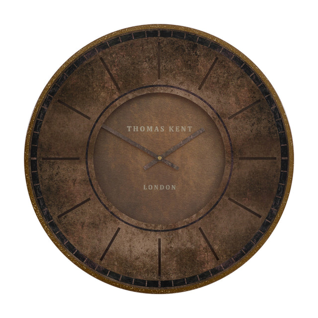 Florentine Wall Clock – Brown