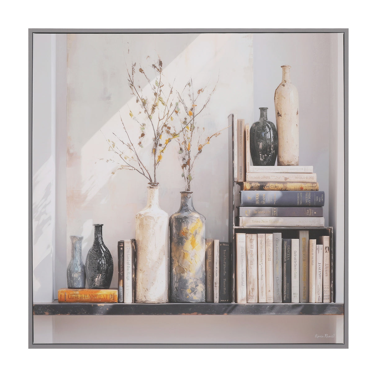 The Classics Framed Canvas – Neutral