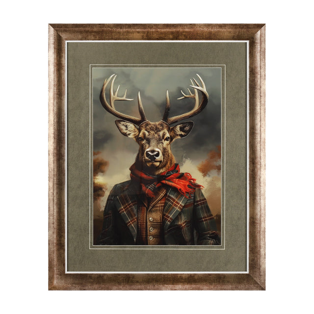 Noble Threads Framed Art – Green