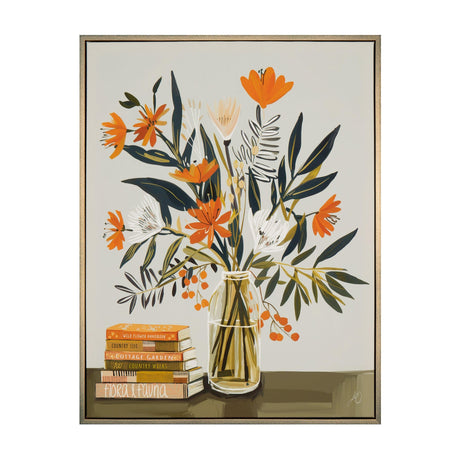 Call Of The Wild Framed Canvas – Orange