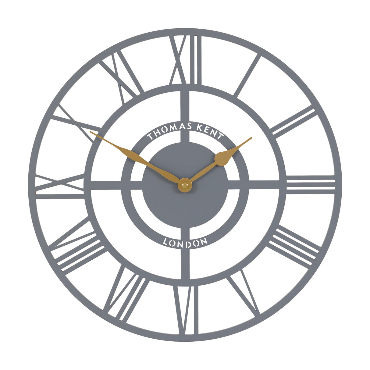 Bright Star Skeleton Wall Clock 16in