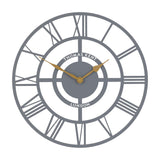Bright Star Skeleton Wall Clock 16in
