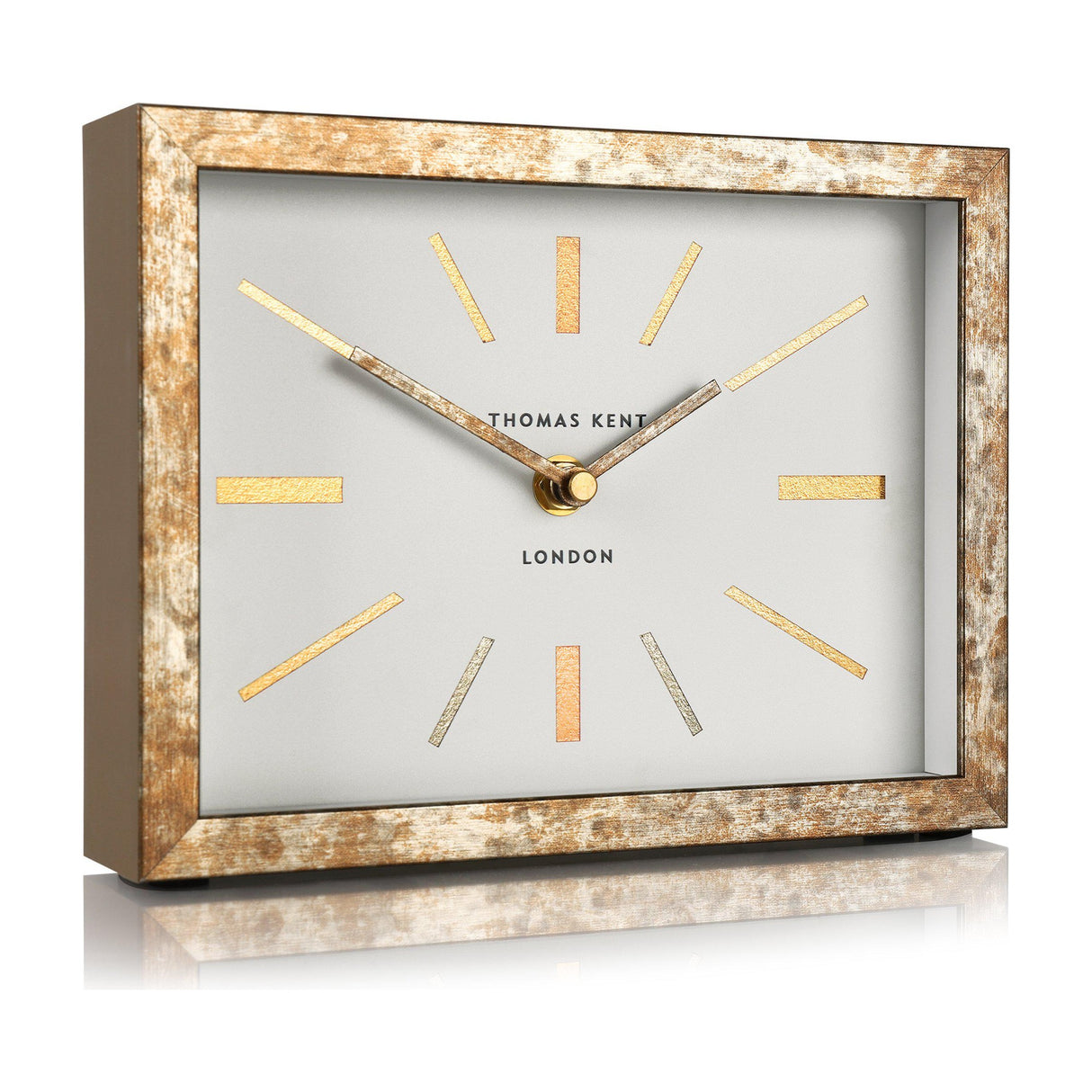 Smithfield Mantel Clock 8in – Bronze