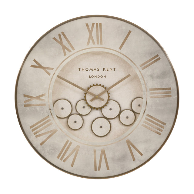 Thomas Kent Cog Wall Clock – Stone