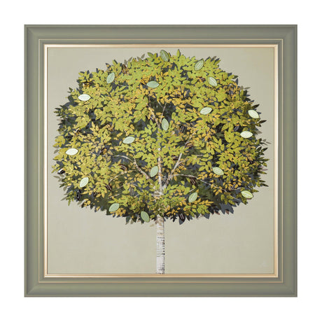 The Love Tree Framed Canvas Wall Art – Green