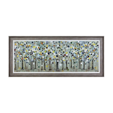 Timekeeper Framed Canvas – Multicolour