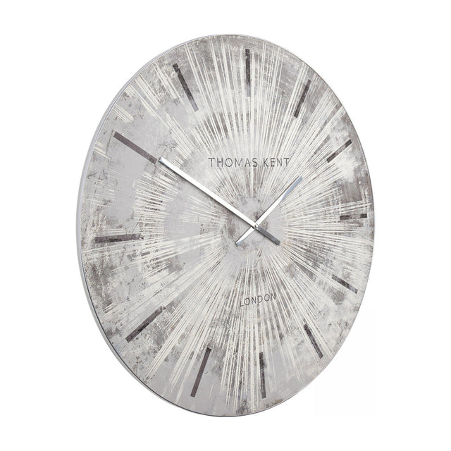 Starburst Grand Wall Clock 36in – Grey