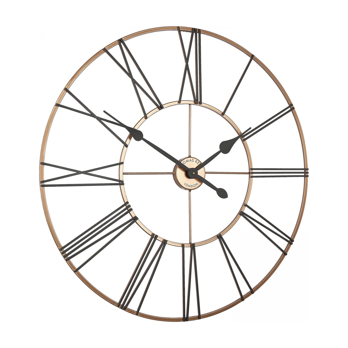 Summer House Grand Skeleton Wall Clock