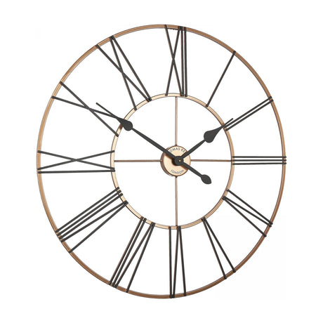 Summer House Grand Skeleton Wall Clock