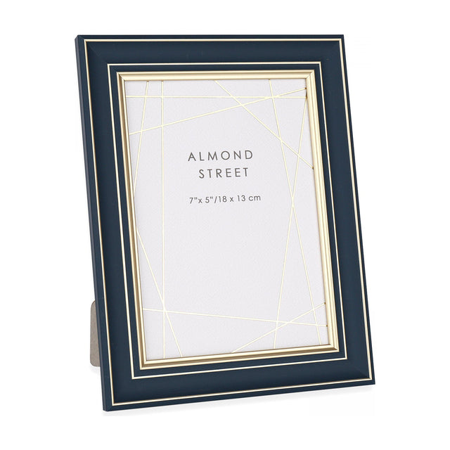 Arran Photo Frame 7x5in Set of 3 – Navy