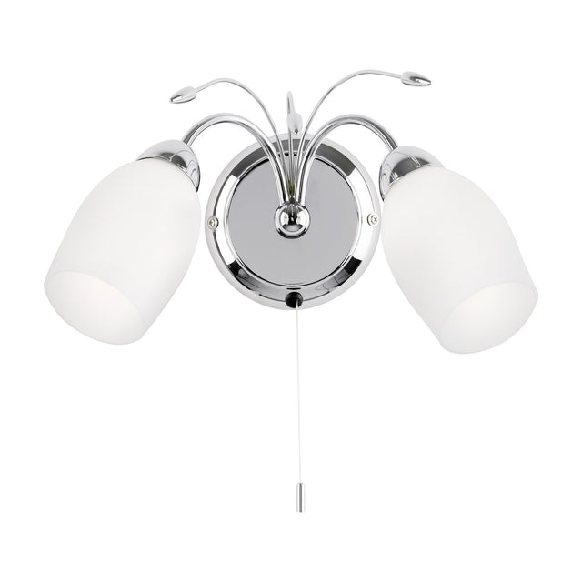 Meadow Wall Light 2 Light – Chrome