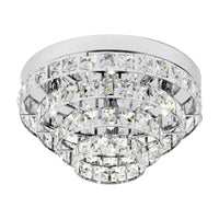 Crystal Flush Ceiling Lights