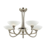 Cagney Semi-Flush Ceiling Light 5 Light