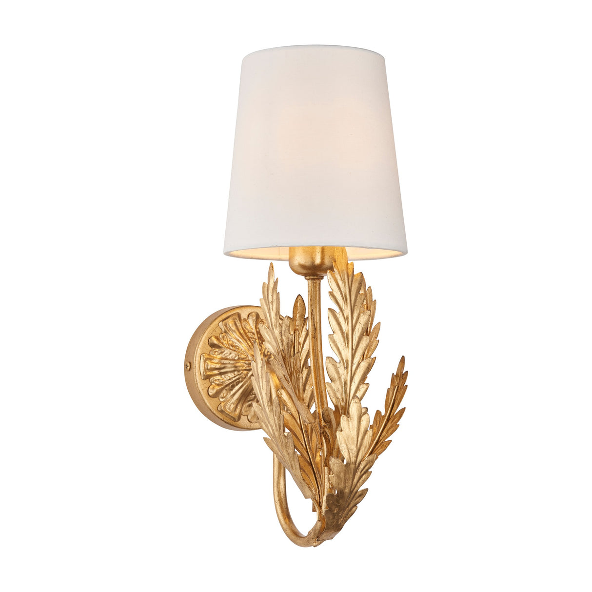 Delphine Leaf Wall Light 1 Light – Gold