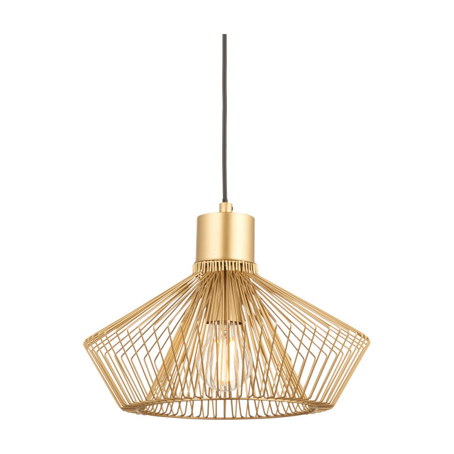 Kimberley Wire Cage Pendant Light – Gold