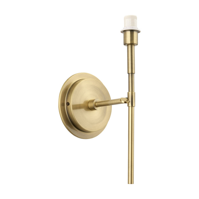 Rennes Wall Light 1 Light – Antique Brass