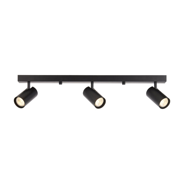 Rez Adjustable Spotlight Bar 3 Light – Black