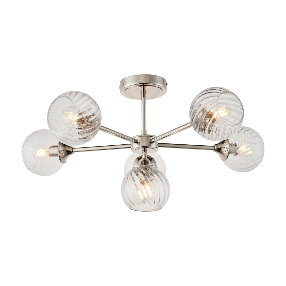 Allegra Semi-Flush Ceiling Light 6 Light