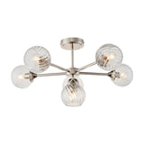 Allegra Semi-Flush Ceiling Light 6 Light
