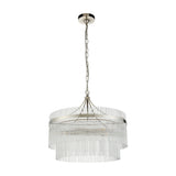 Marietta Glass Rod Pendant 5 Light