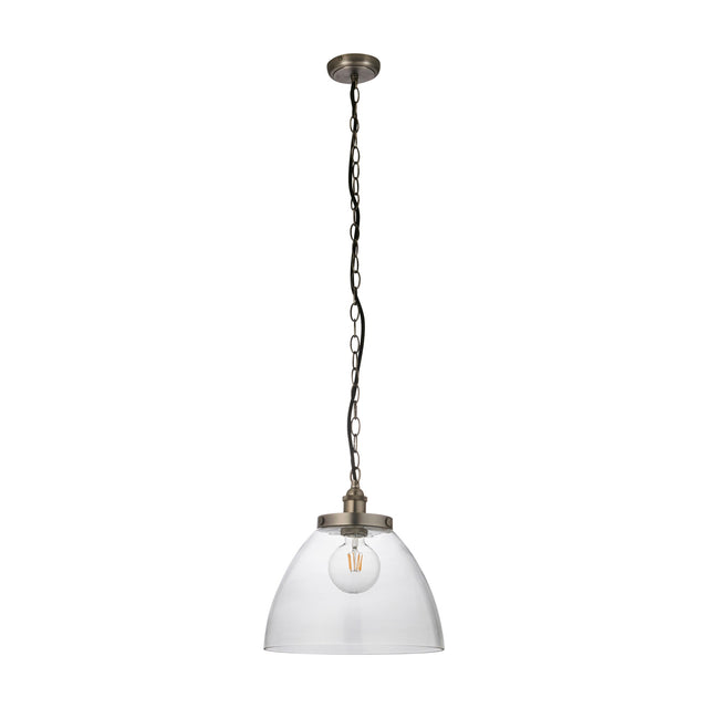 Hansen Grand Glass Pendant Light – Clear