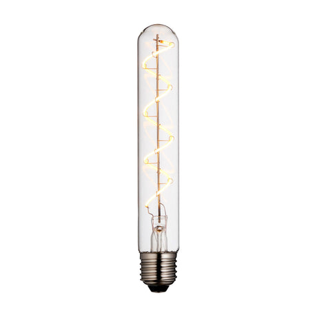 Spiral Tubular LED Bulb – Clear