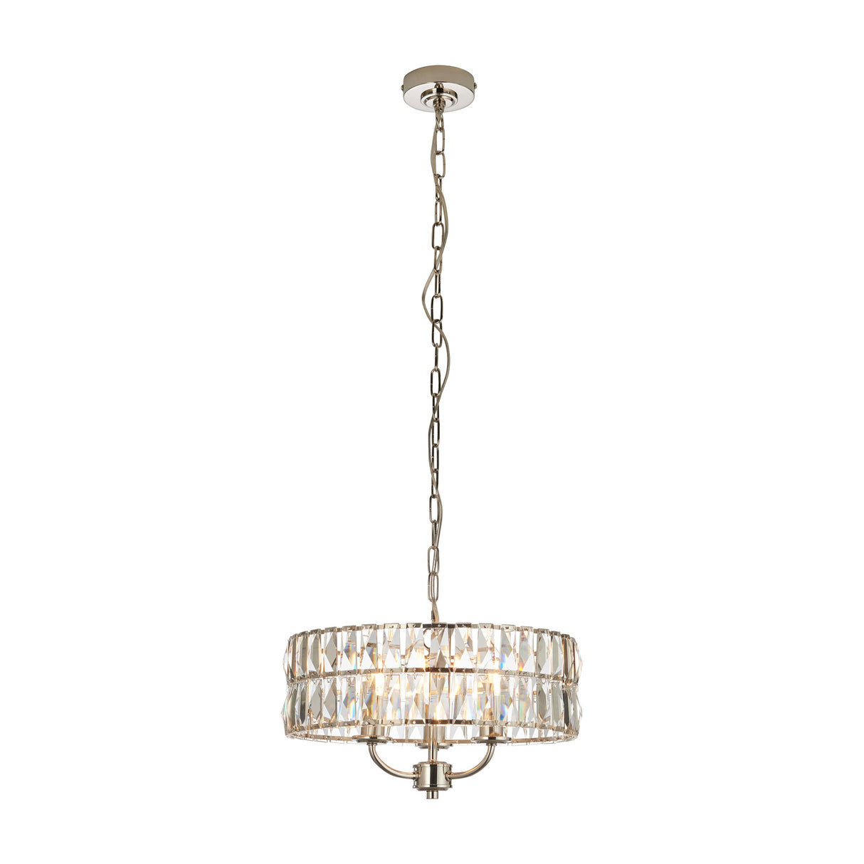 Clifton Crystal Pendant Light 3 Light