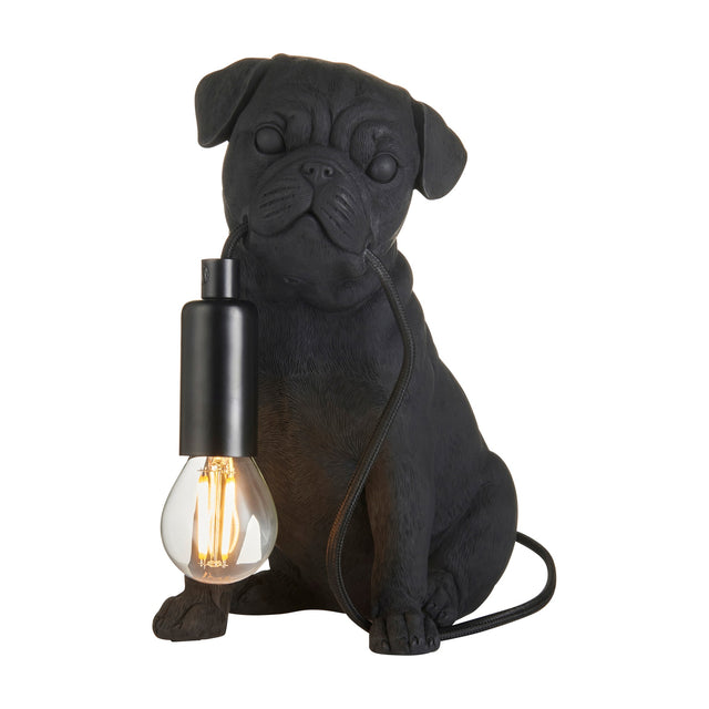 Pug Puppy Table Lamp