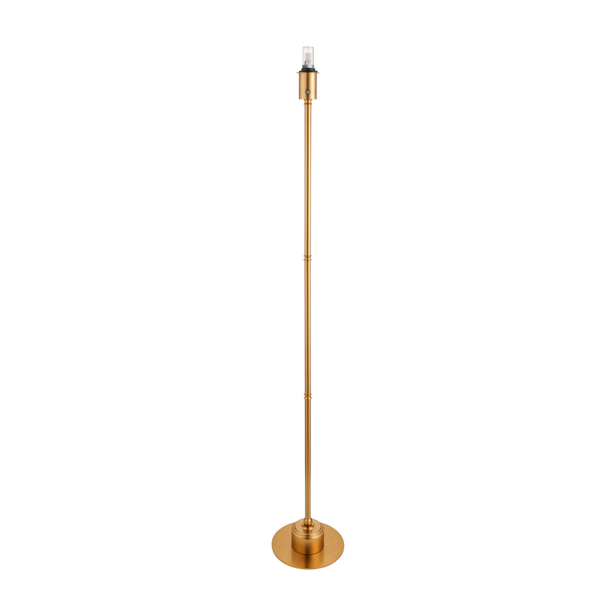 Burley Rechargeable Floor Lamp Base – Aged Brass