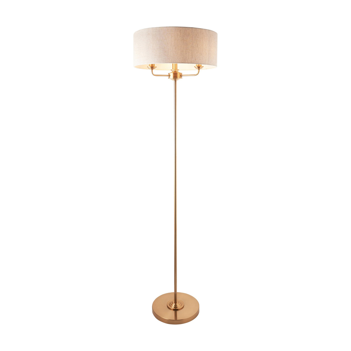 Highclere 3 Light Floor Lamp