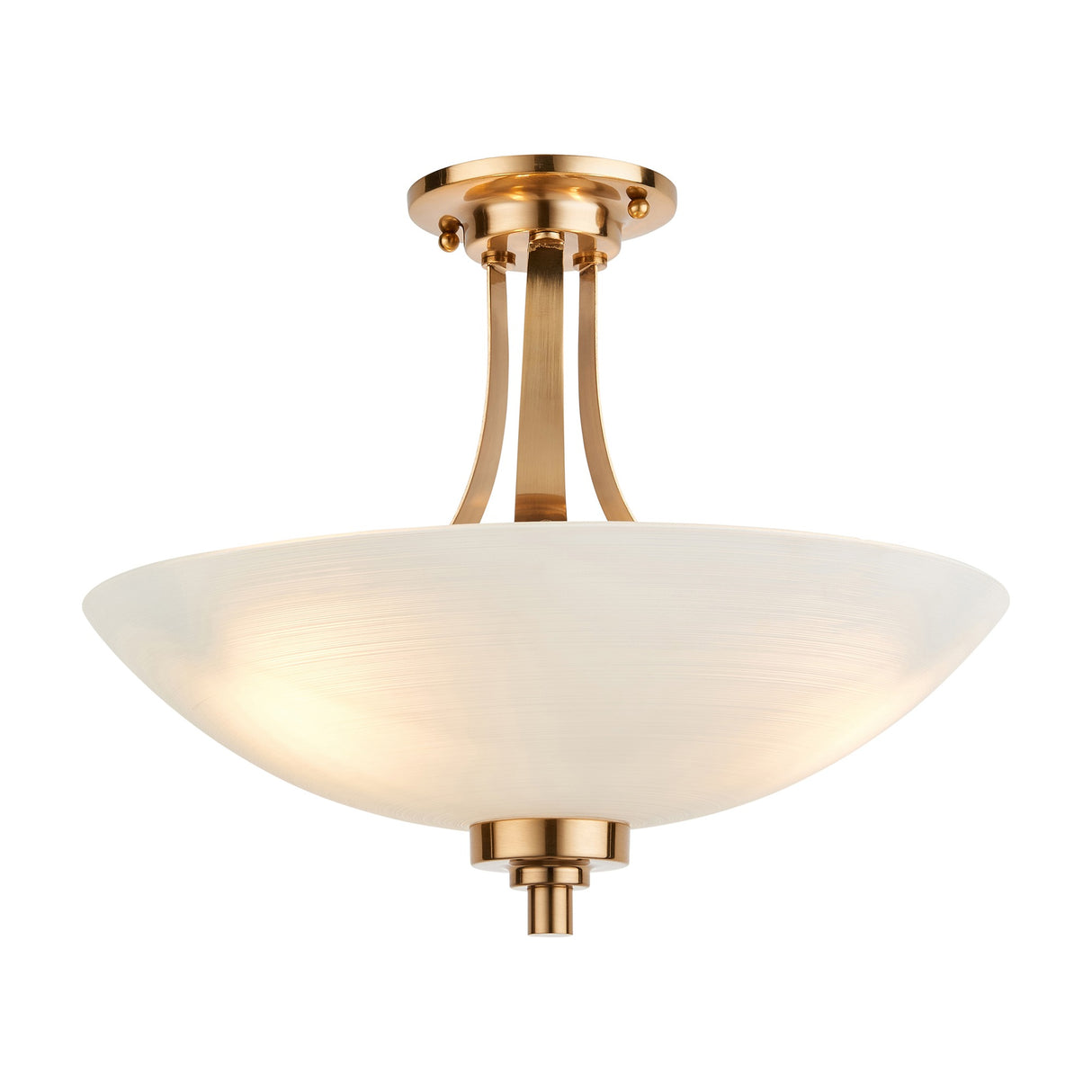 Welles Semi-Flush Ceiling Light 3 Light