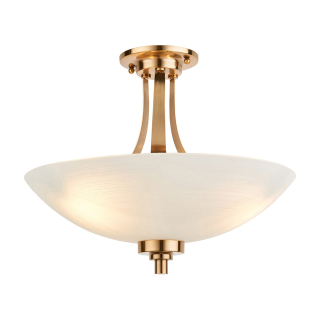 Welles Semi-Flush Ceiling Light 3 Light